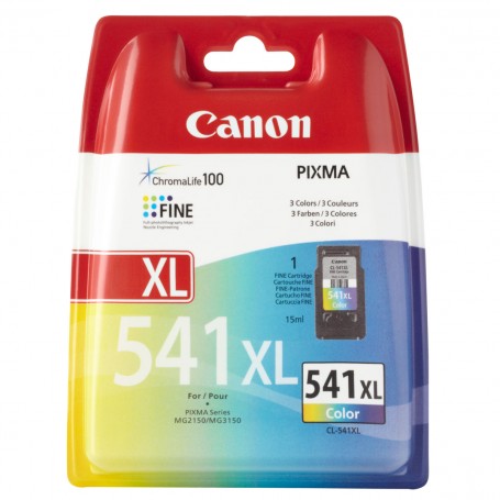 Cartouche d'encre couleur Canon CL-541XL - 15ml