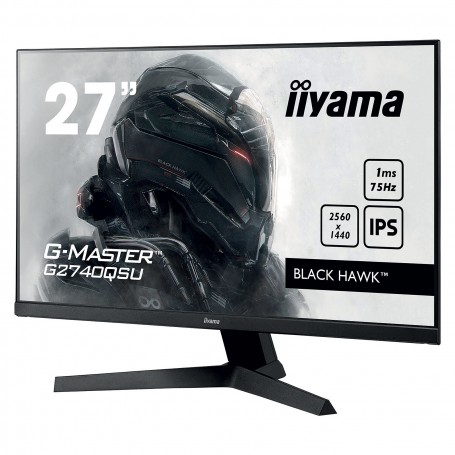 iiyama G-MASTER G2740QSU-B1 27" - 2560x1440 LED - HDMI/DisplayPort - Haut-parleurs