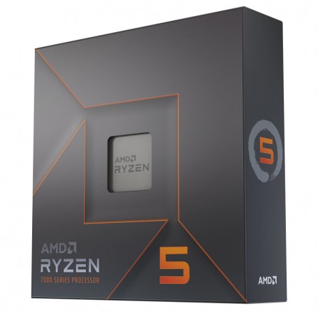 AMD RYZEN 5 7600X - 6-Core 12-Threads - Socket AM5 - Radeon Graphics - TDP 105W - Sans ventilateur