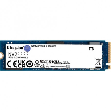 SSD Kingston NV2 - M.2 2280 - 2000Go - PCI Express NVMe 4.0 x4 - 3500 Mo/s