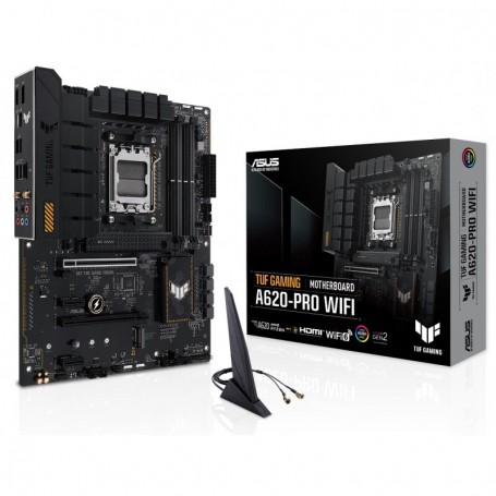 ASUS TUF GAMING A620-PRO WIFI - ATX - Socket AM5 - A620 - LAN 2.5 GbE - Wi-Fi 6