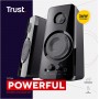 Trust Tytan 2.0 Système de Haut-Parleurs - 2x18W RMS - Noir - USB & Jack 3.5