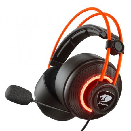 Casque Gamer filaire Cougar Immersa Pro Prix (Noir) - USB