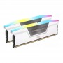 CORSAIR VENGEANCE RGB -  DIMM - 32 Go (Kit de 2 x 16 Go) - DDR5 6000 MHz C36 - XMP 3.0 - RGB - Blanc