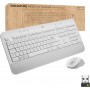Logitech Signature MK650 for Business - Ensemble souris + clavier Blanc - Sans fils