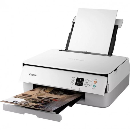 Imprimante Jet d'Encre Multifonction Canon PIXMA TS5351i - USB/WiFi - Blanche