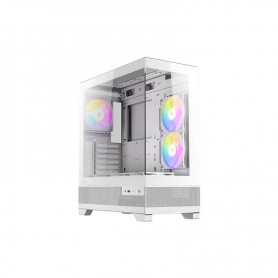 ANTEC CX700 RGB ELITE WHITE - Moyen Tour - ATX - 6 ventilateurs RGB 120mm - Verre trempé 4mm