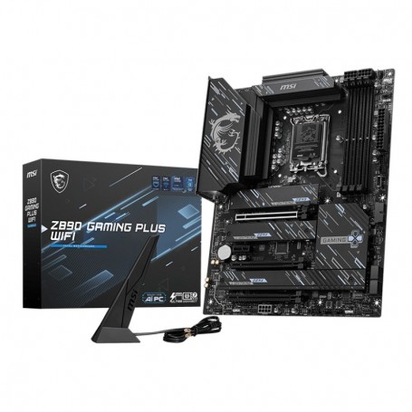 MSI Z890 Gaming Plus WiFi - Intel LGA 1851 - ATX - LAN 5 GbE - Wi-Fi 7 - Bluetooth 5.4