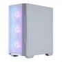MSI MAG FORGE M100R WHITE - ATX -  Verre Trempé et Rétroéclairage ARGB