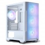 MSI MAG FORGE M100R WHITE - ATX -  Verre Trempé et Rétroéclairage ARGB