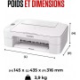 Imprimante Jet d'Encre Multifonction Canon PIXMA TS3351 - USB & WiFi
