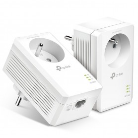 TP-LINK TL-PA7017P PACK X2 - CPL 1000 Mbps avec 1 port Gigabit Ethernet + prise électrique