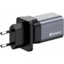 Chargeur secteur Verbatim GNC 1x port USB-A + 1x port USB-C 35W (Noir)