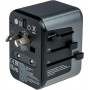 Verbatim Adaptateur de Voyage Universel UTA‑03 avec 2 Ports USB‑A et 3 Ports USB-C - 30Watts