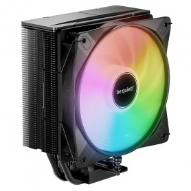 BEQUIET Ventilateur processeur Pure Rock 3 LX RGB (Noir) - Compatible tous Socket Intel & AMD