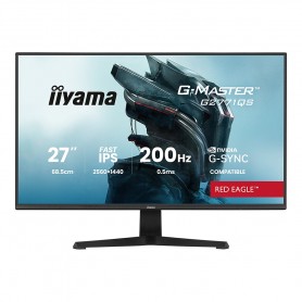 iiyama G-MASTER Red Eagle G2771QS-B1 - 27" IPS WQHD 2560x1440 - 200Hz - nVidia G-sync - Hauts-Parleurs - HDMI & DisplayPort -