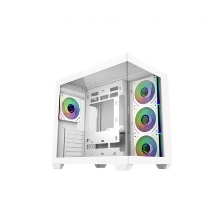 Boitier Moyen Tour ATX Cooler Master Elite 681 RGB avec panneaux vitrés (Blanc)