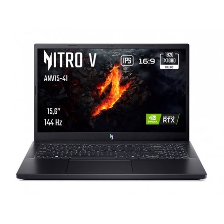 Acer Nitro ANV15-41-R196 - 15.6'' FHD IPS 165Hz - AMD Ryzen 5 6600H - 16Go - SSD 512Go - nVidia RTX 3050 - Win11 Home