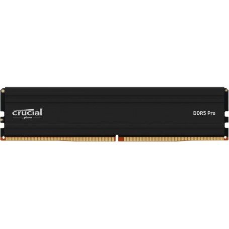 Crucial PRO Gaming OC - DDR5 16Go 6000Mhz Black - 1x 16Go - CL36 - 1.35 V