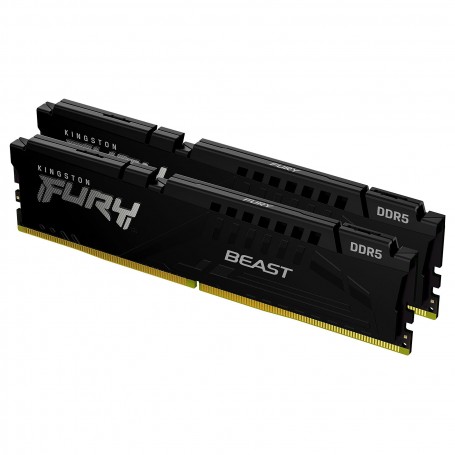 Kingston FURY Beast - 32Go (2 x 16GB) - DDR5-6000/PC5-48000 - CL30 - 1.40 V - Non-ECC - DIMM