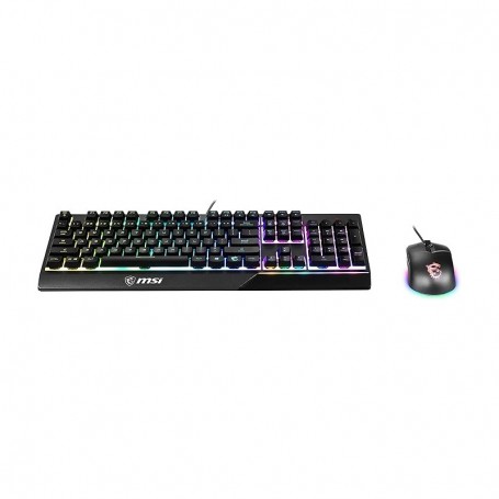 MSI Vigor GK30 COMBO RGB Black - Kit Clavier/Souris USB Gamer