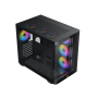 Xigmatek Pano RGB TG Noir - ARGB - EN44250 - 7x ventilos RGB - Grande Tour ATX