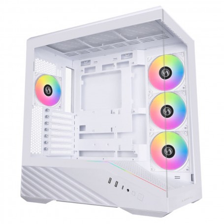 Boitier Moyen Tour E-ATX Lian Li Vector V100 RGB avec panneaux vitrés (Blanc)