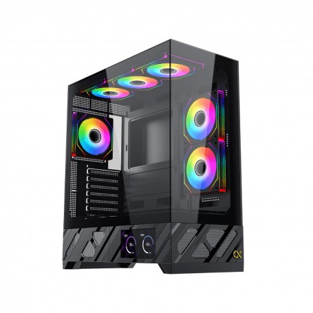 Boitier Grand-Tour E-ATX Xigmatek Alphard Pro RGB avec panneau vitré (Noir)